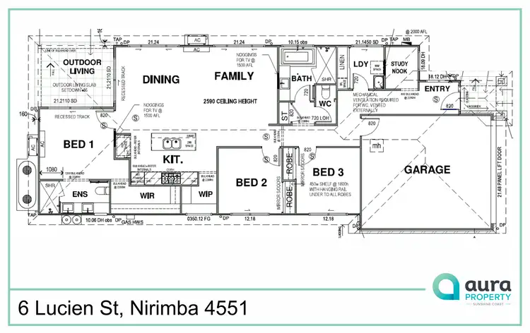 Floorplan of Homely house listing, 6 Lucien Street, Nirimba QLD 4551