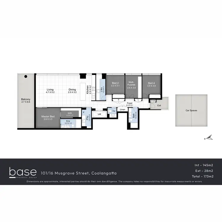 Floorplan of Homely apartment listing, 101/16 Musgrave Street, Coolangatta QLD 4225