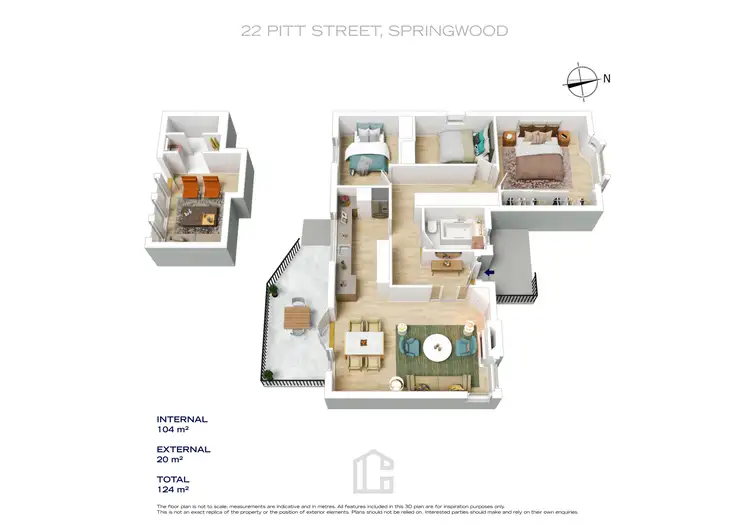 Floorplan of Homely house listing, 22 Pitt Street, Springwood NSW 2777