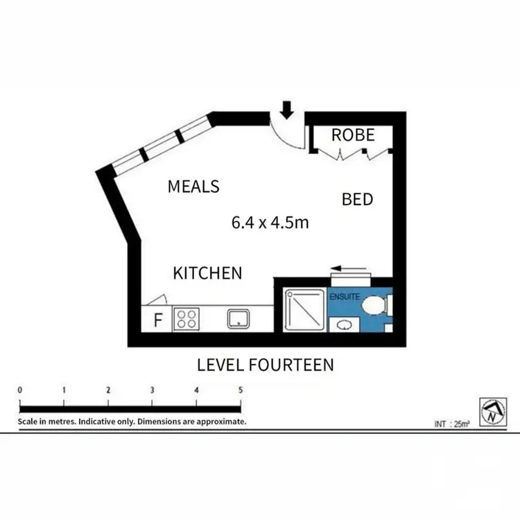 Floorplan of Homely apartment listing, 10/480 Collins Street, Melbourne VIC 3000