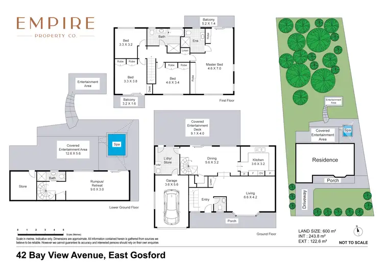 Floorplan of Homely house listing, 42 Bay View Avenue, East Gosford NSW 2250