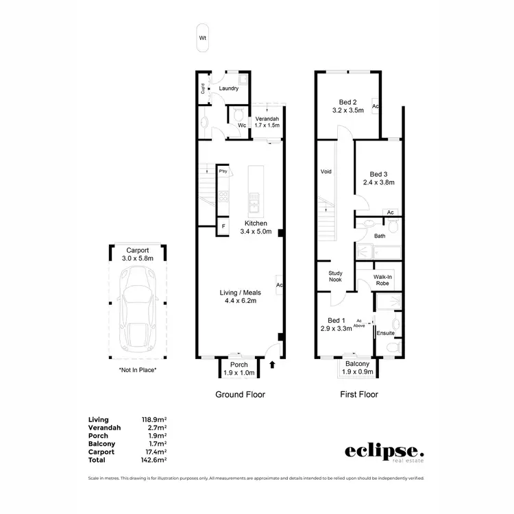 Floorplan of Homely house listing, 36 Goodhall Street, Lightsview SA 5085