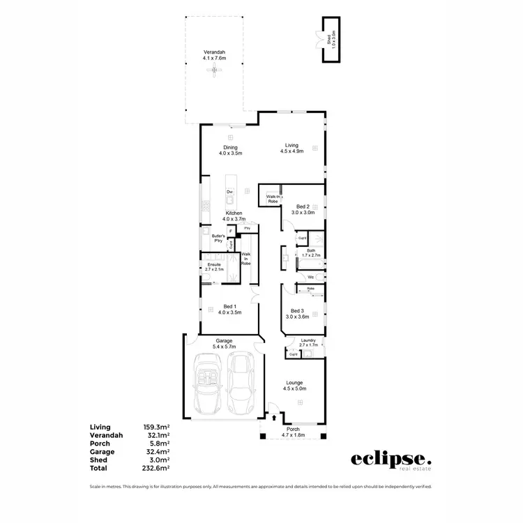 Floorplan of Homely house listing, 30 Crafter Street, Fairview Park SA 5126