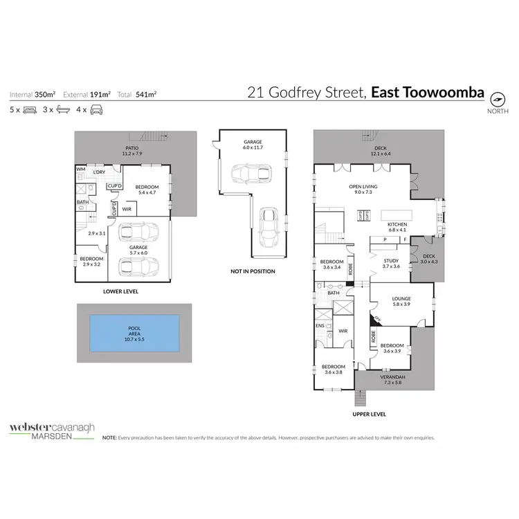 Floorplan of Homely house listing, 21 Godfrey Street, East Toowoomba QLD 4350