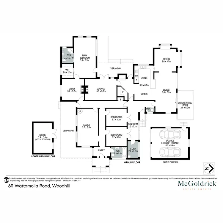 Floorplan of Homely rural property listing, 60 Wattamolla Road, Woodhill NSW 2535