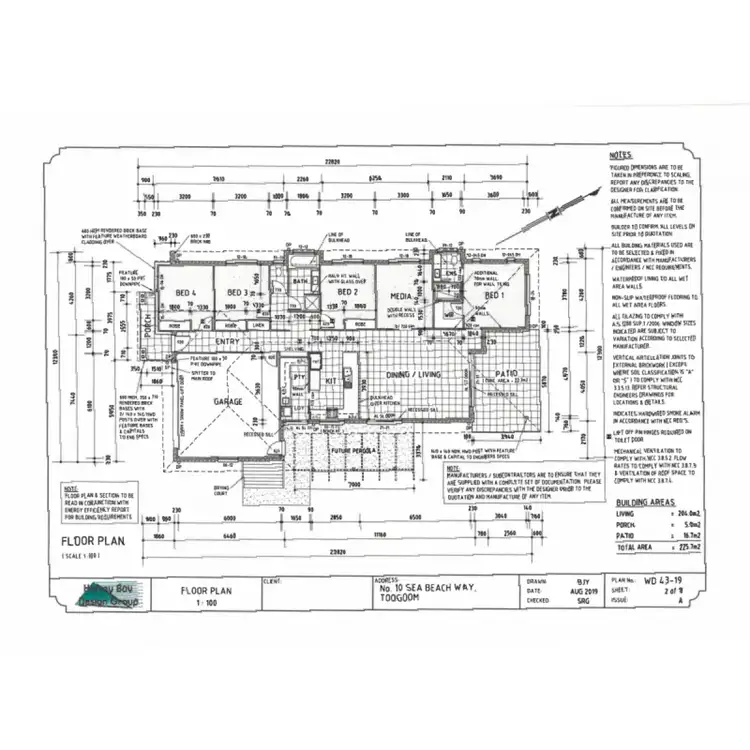 Floorplan of Homely house listing, 10 Sea Beach Way, Toogoom QLD 4655