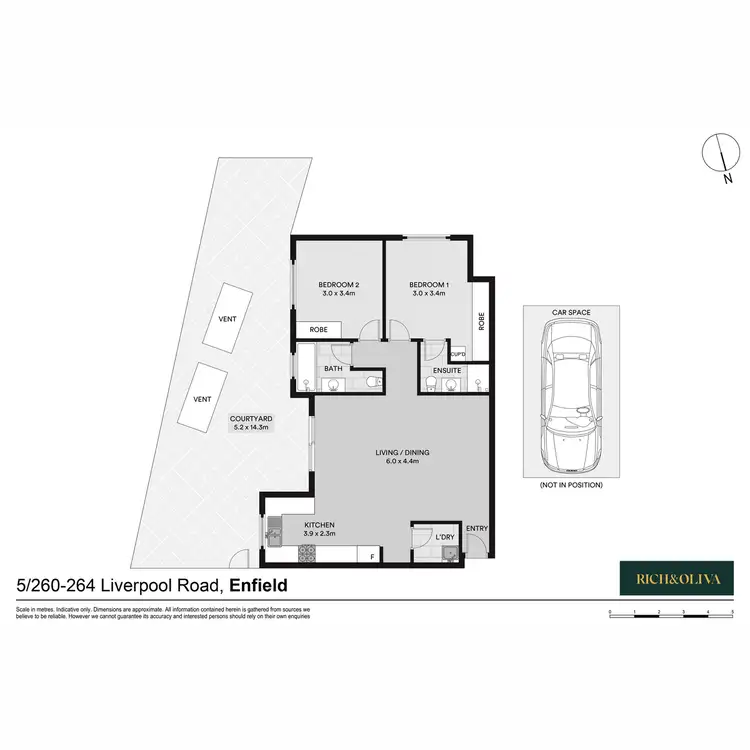 Floorplan of Homely apartment listing, 5/260-264 Liverpool Road, Enfield NSW 2136