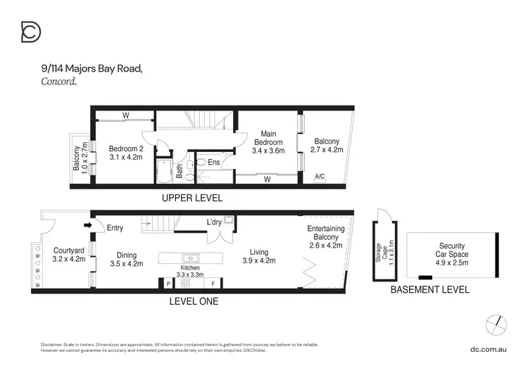 Floorplan of Homely apartment listing, 9/114 Majors Bay Road, Concord NSW 2137
