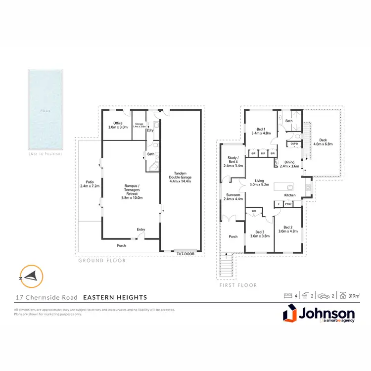 Floorplan of Homely house listing, 17 Chermside Road, Eastern Heights QLD 4305