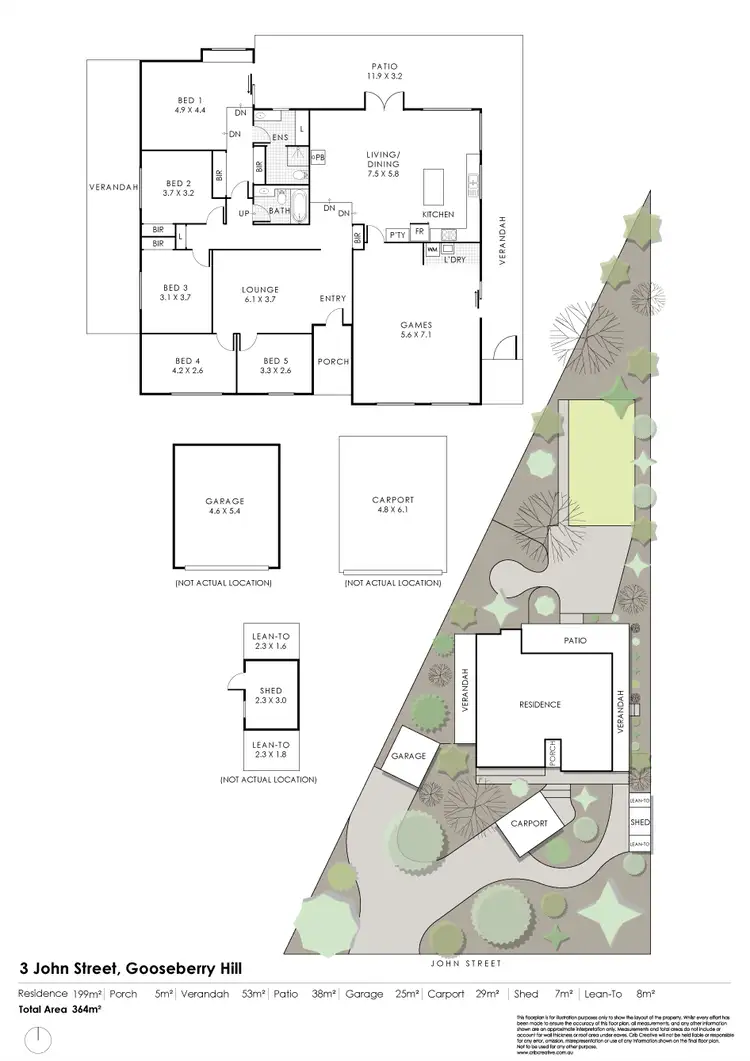 Floorplan of Homely house listing, 3 John Street, Gooseberry Hill WA 6076