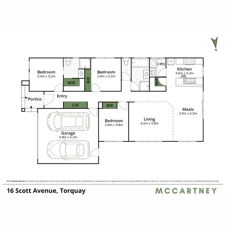 Floorplan of Homely house listing, 16 Scott Avenue, Torquay VIC 3228