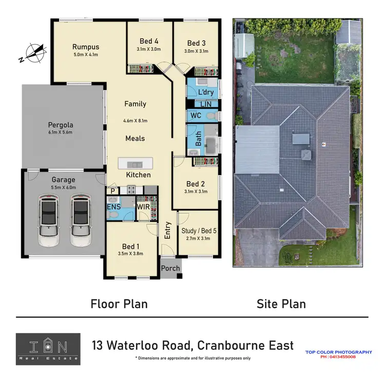Floorplan of Homely house listing, 13 Waterloo Road, Cranbourne East VIC 3977