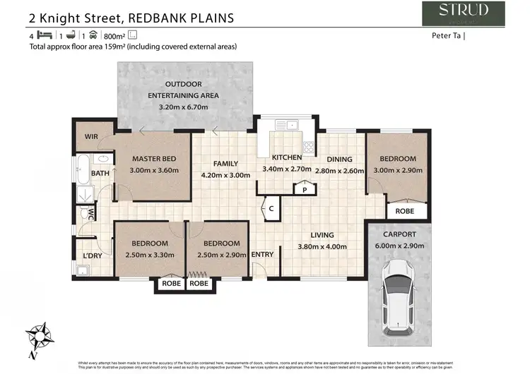 Floorplan of Homely house listing, 2 Knight Street, Redbank Plains QLD 4301
