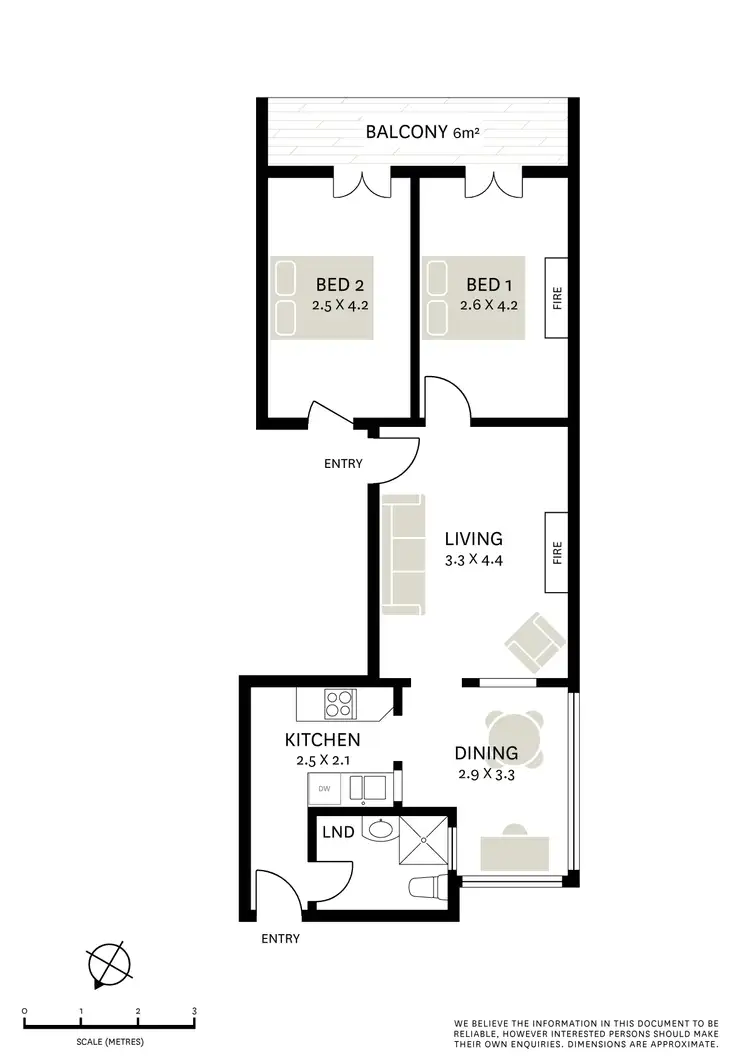 Floorplan of Homely apartment listing, 5/97 St Johns Road, Glebe NSW 2037