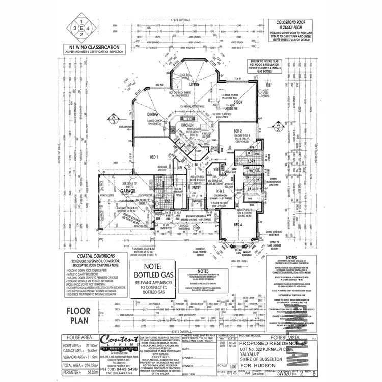 Floorplan of Homely house listing, 3 Kurnalpi Cove, Yalyalup WA 6280