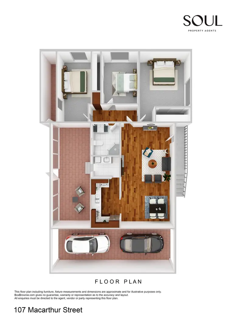 Floorplan of Homely house listing, 107 Macarthur Street, Griffith NSW 2680