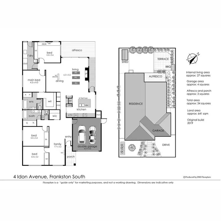 Floorplan of Homely house listing, 4 Idon Avenue, Frankston South VIC 3199