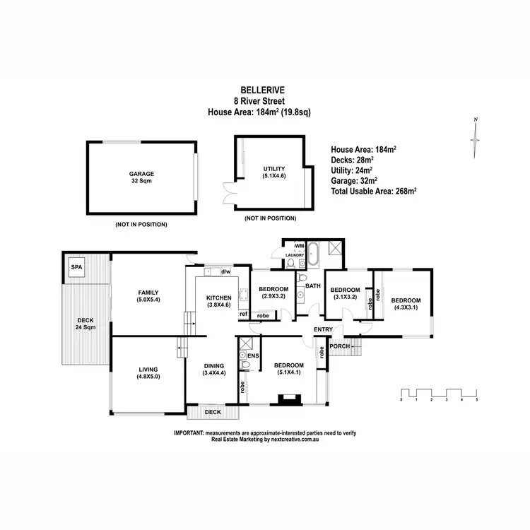 Floorplan of Homely house listing, 8 River Street, Bellerive TAS 7018