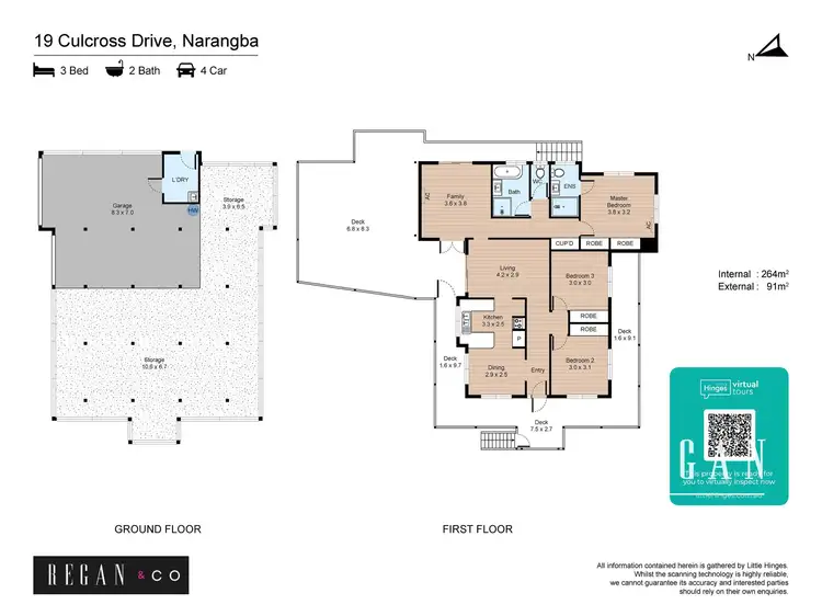 Floorplan of Homely house listing, 19 Culcross Drive, Narangba QLD 4504