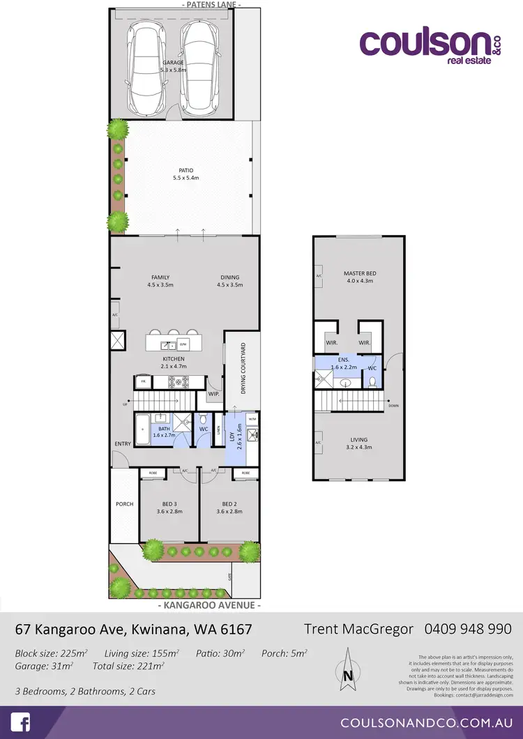 Floorplan of Homely house listing, 67 Kangaroo Avenue, Kwinana Town Centre WA 6167