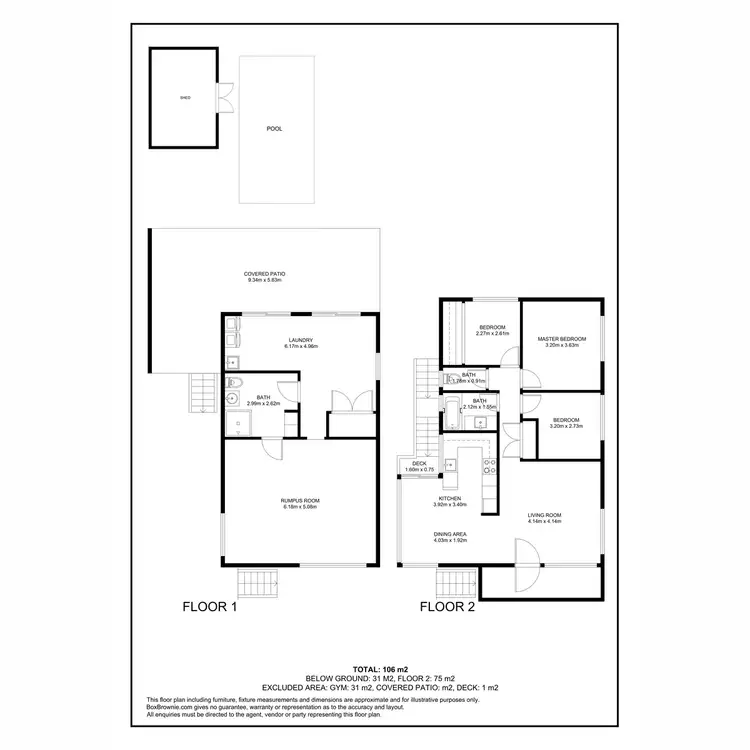 Floorplan of Homely house listing, 54 Cecily Street, Kallangur QLD 4503