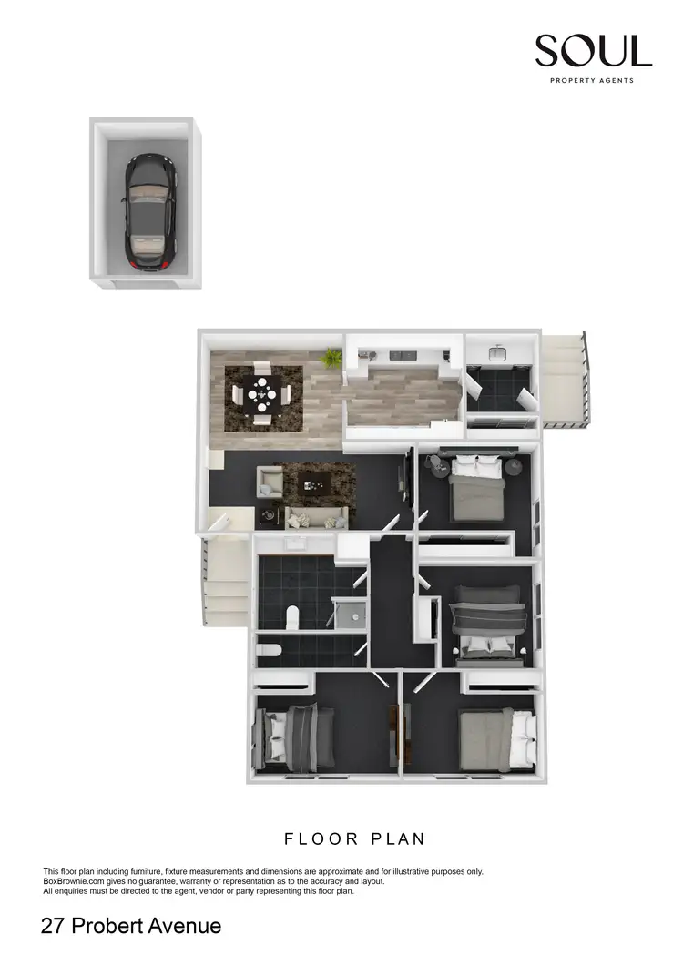 Floorplan of Homely house listing, 27 Probert Avenue, Griffith NSW 2680