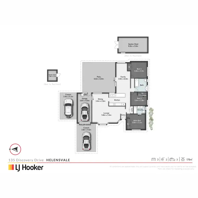 Floorplan of Homely house listing, 135 Discovery Drive, Helensvale QLD 4212
