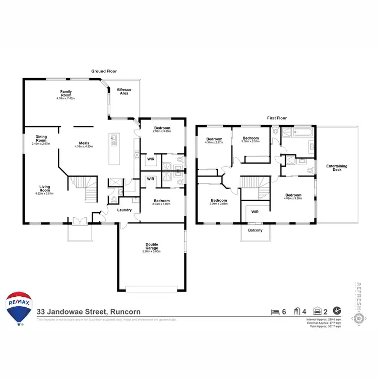 Floorplan of Homely house listing, 33 Jandowae Street, Runcorn QLD 4113