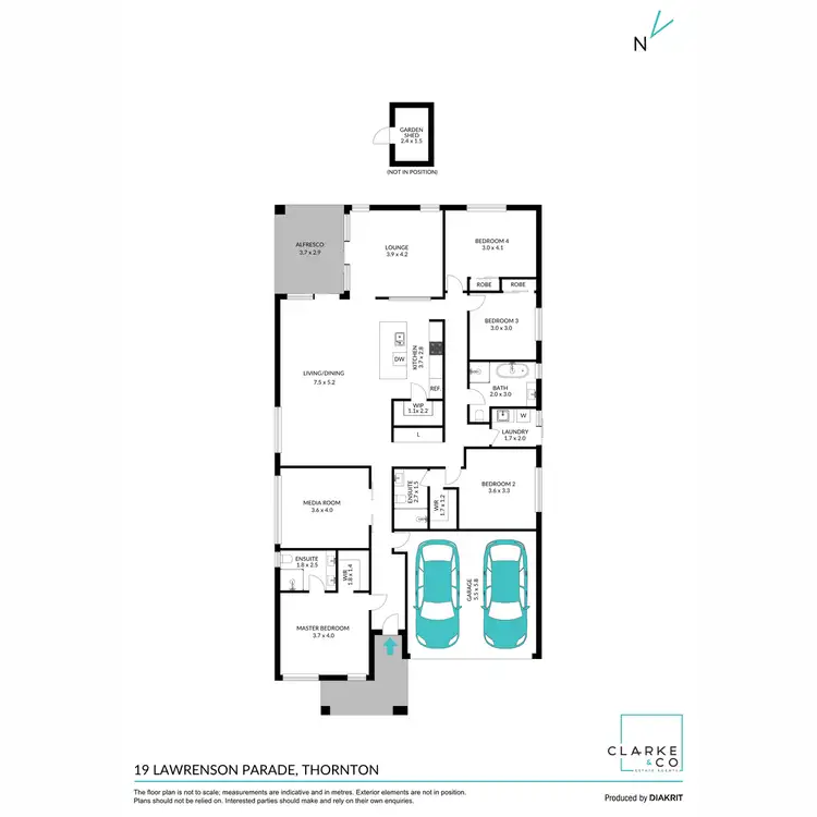 Floorplan of Homely house listing, 19 Lawrenson Parade, Thornton NSW 2322