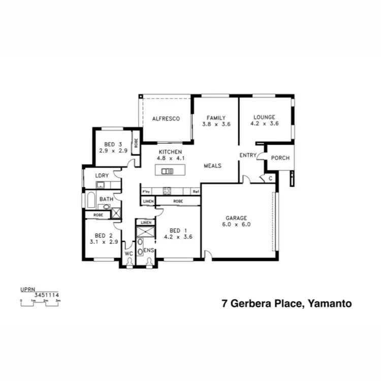 Floorplan of Homely house listing, Address available on request