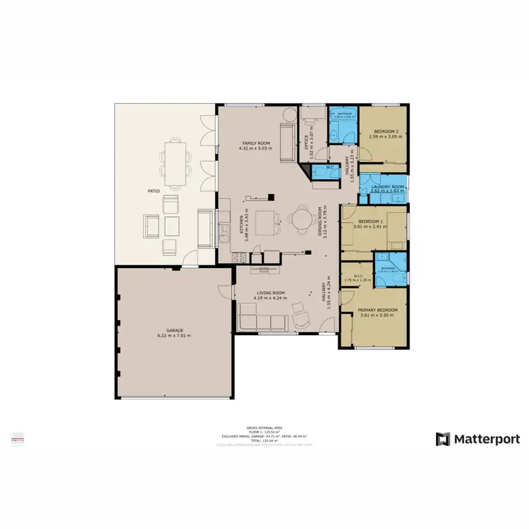 Floorplan of Homely house listing, 4 Woolcock Court, Ashfield WA 6054
