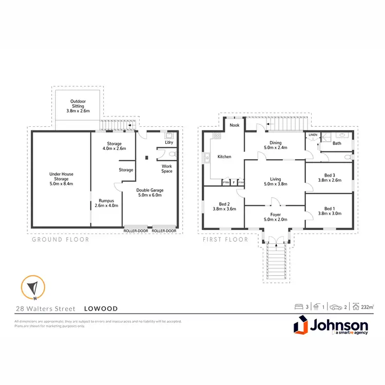 Floorplan of Homely house listing, 28 Walters Street, Lowood QLD 4311