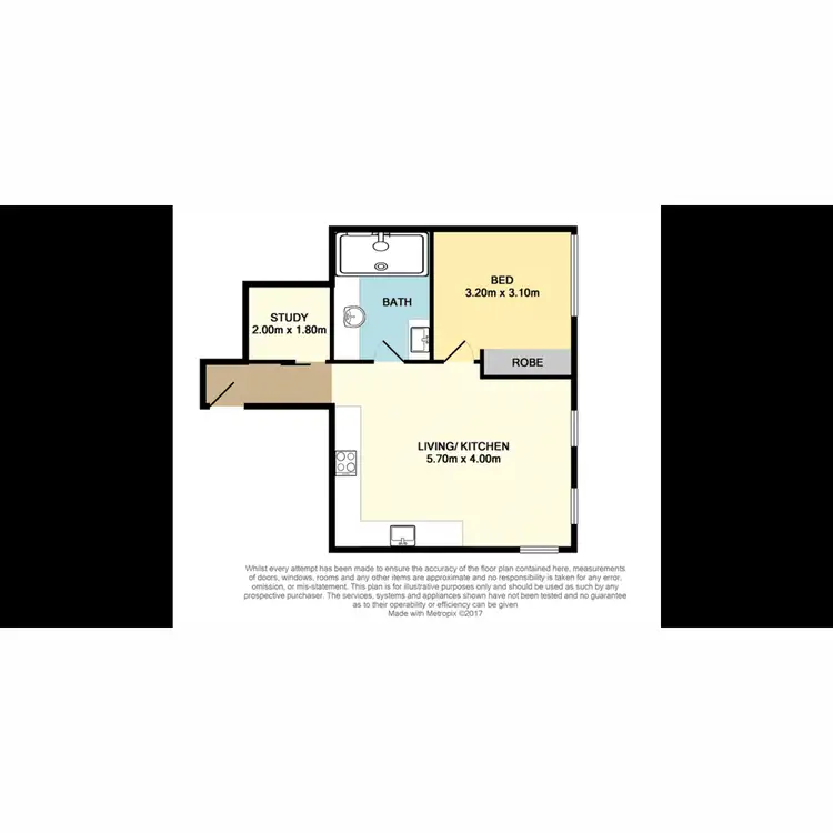 Floorplan of Homely unit listing, 1509/70 Mary Street, Brisbane City QLD 4000