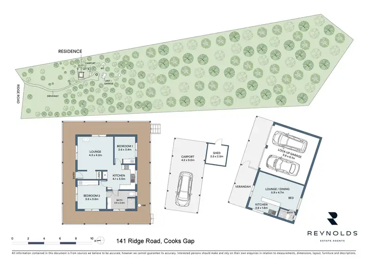 Floorplan of Homely rural property listing, 141 Ridge Road, Mudgee NSW 2850
