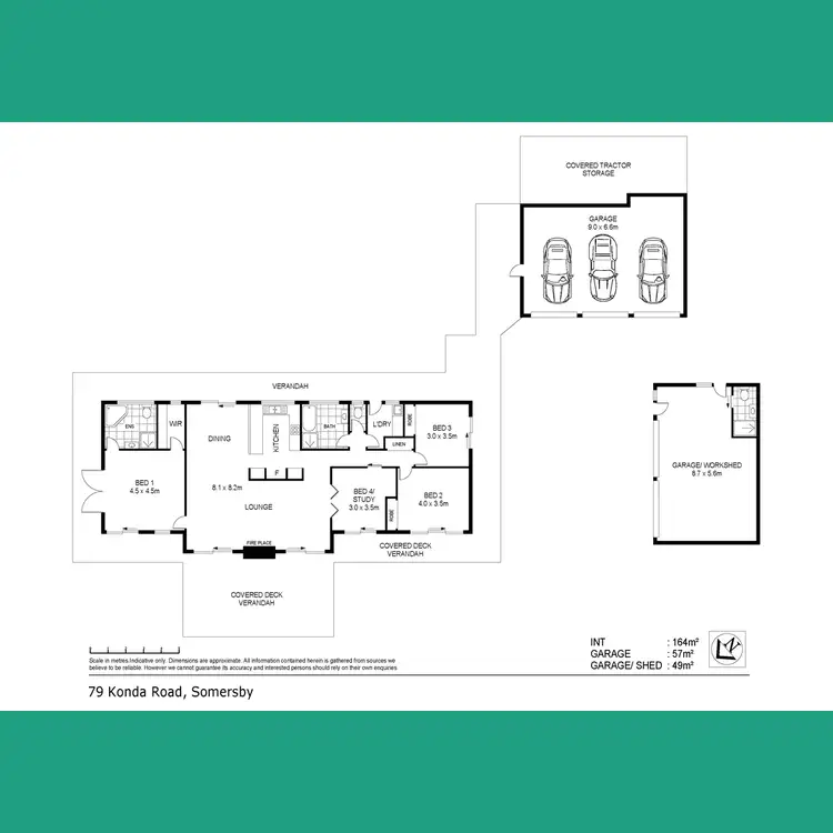 Floorplan of Homely rural property listing, 79 Konda Road, Somersby NSW 2250