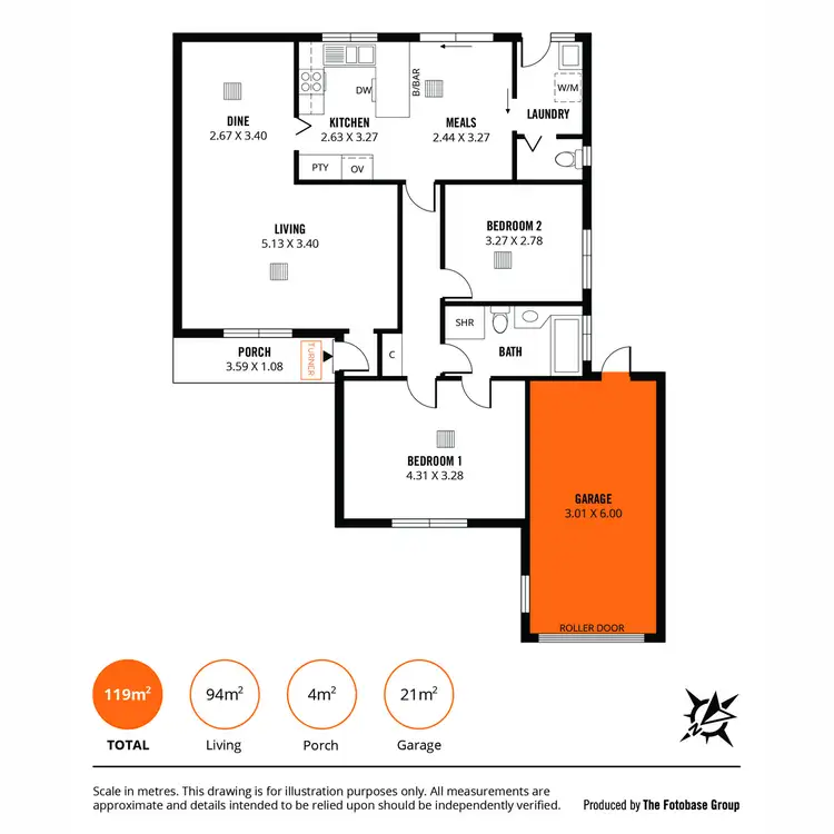 Floorplan of Homely unit listing, 4/29 Norman Street, Woodville SA 5011