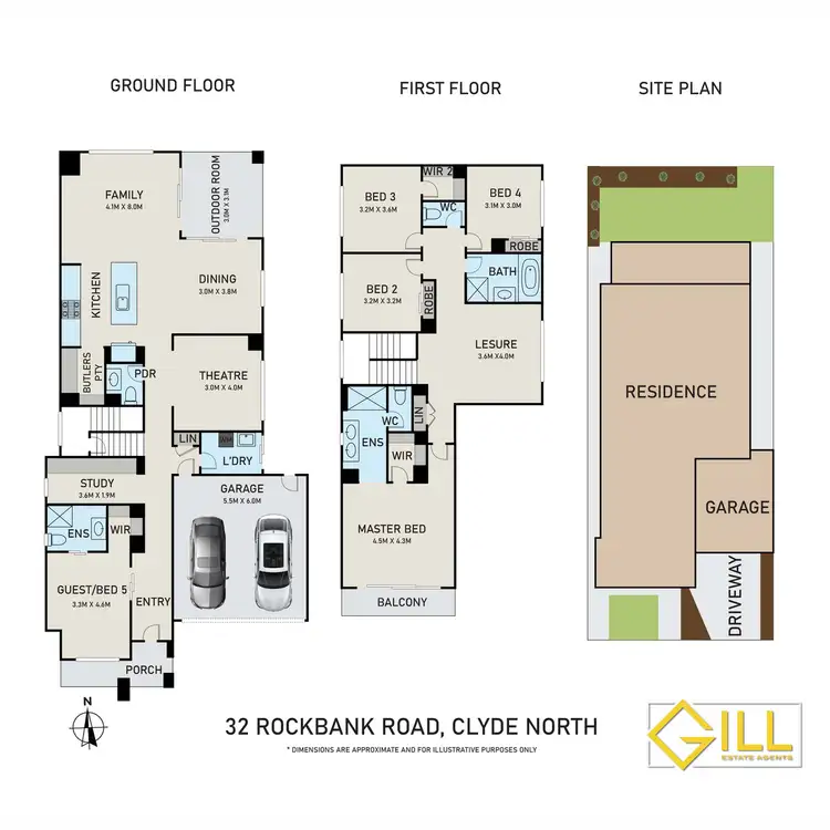 Floorplan of Homely house listing, 32 Rockbank Road, Clyde North VIC 3978