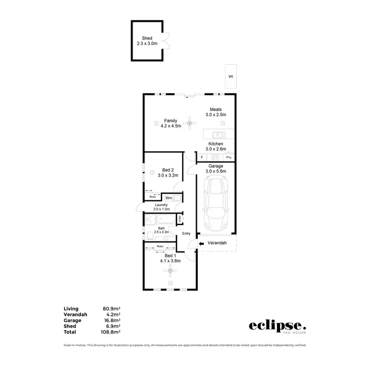 Floorplan of Homely house listing, 4/111 Royal Avenue, Pooraka SA 5095