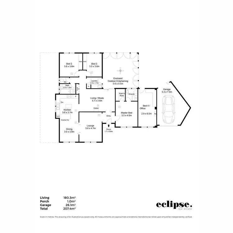 Floorplan of Homely house listing, 10 Austin Avenue, Athelstone SA 5076