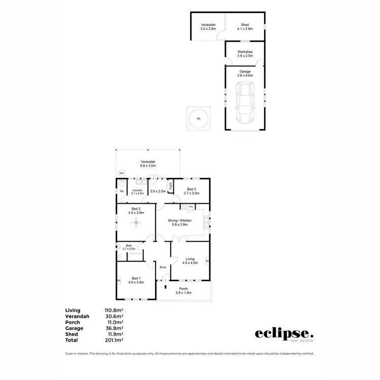Floorplan of Homely house listing, 112 Montacute Road, Hectorville SA 5073