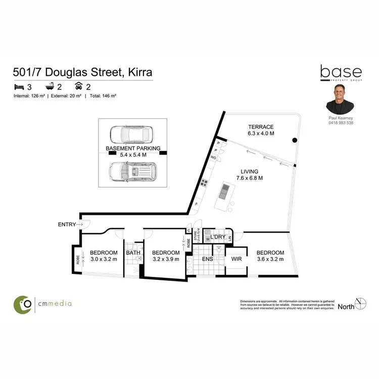 Floorplan of Homely apartment listing, 501/7 Douglas Street, Coolangatta QLD 4225