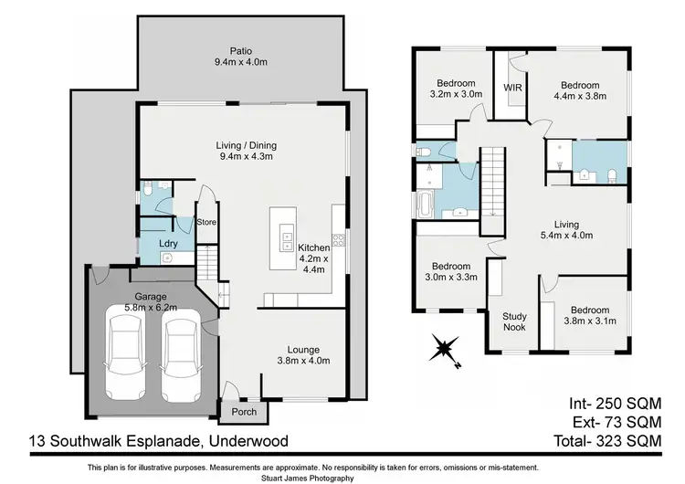 Floorplan of Homely house listing, 13 Southwalk Esplanade, Underwood QLD 4119