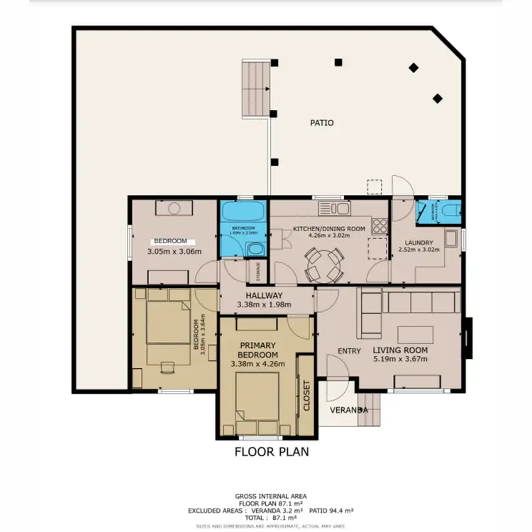 Floorplan of Homely house listing, 24 Barton Parade, Bassendean WA 6054