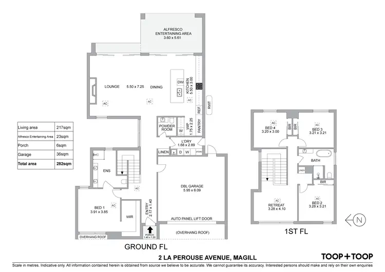 Floorplan of Homely house listing, 2 La Perouse Avenue, Magill SA 5072