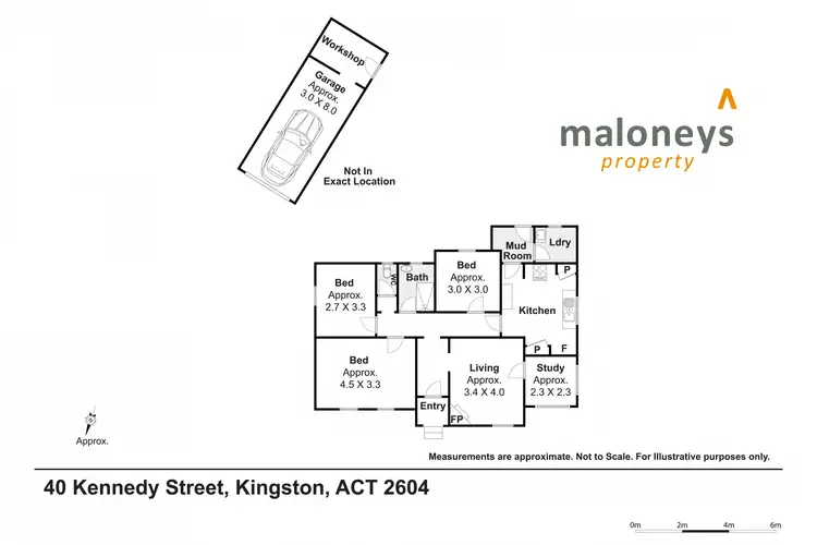 Floorplan of Homely house listing, 40 Kennedy Street, Kingston ACT 2604