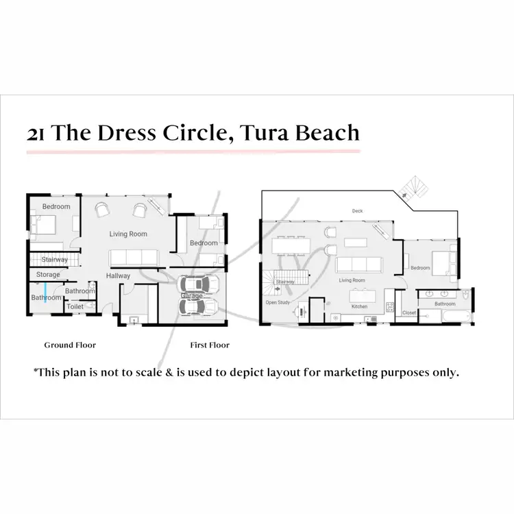 Floorplan of Homely house listing, 21 The Dress Circle, Tura Beach NSW 2548