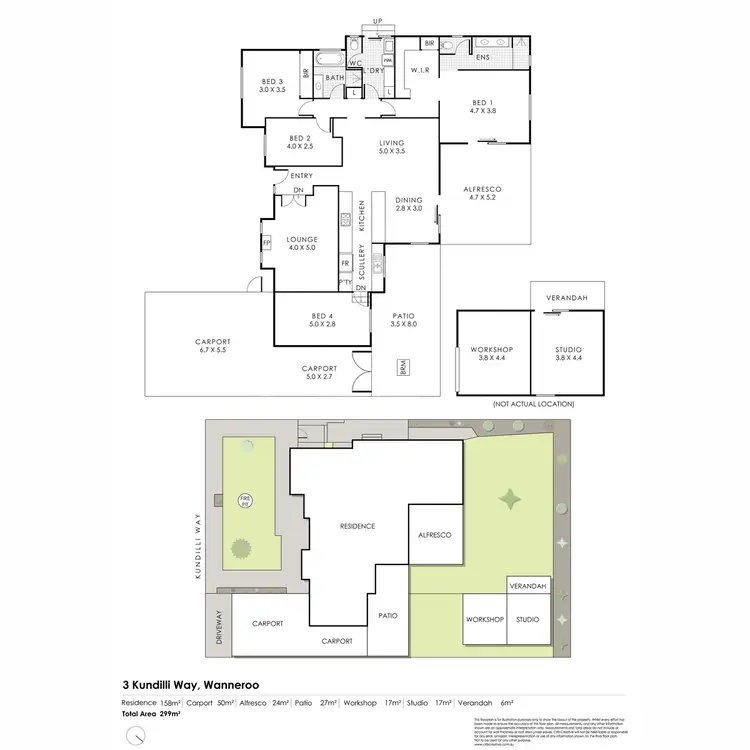 Floorplan of Homely house listing, 3 Kundilli Way, Wanneroo WA 6065