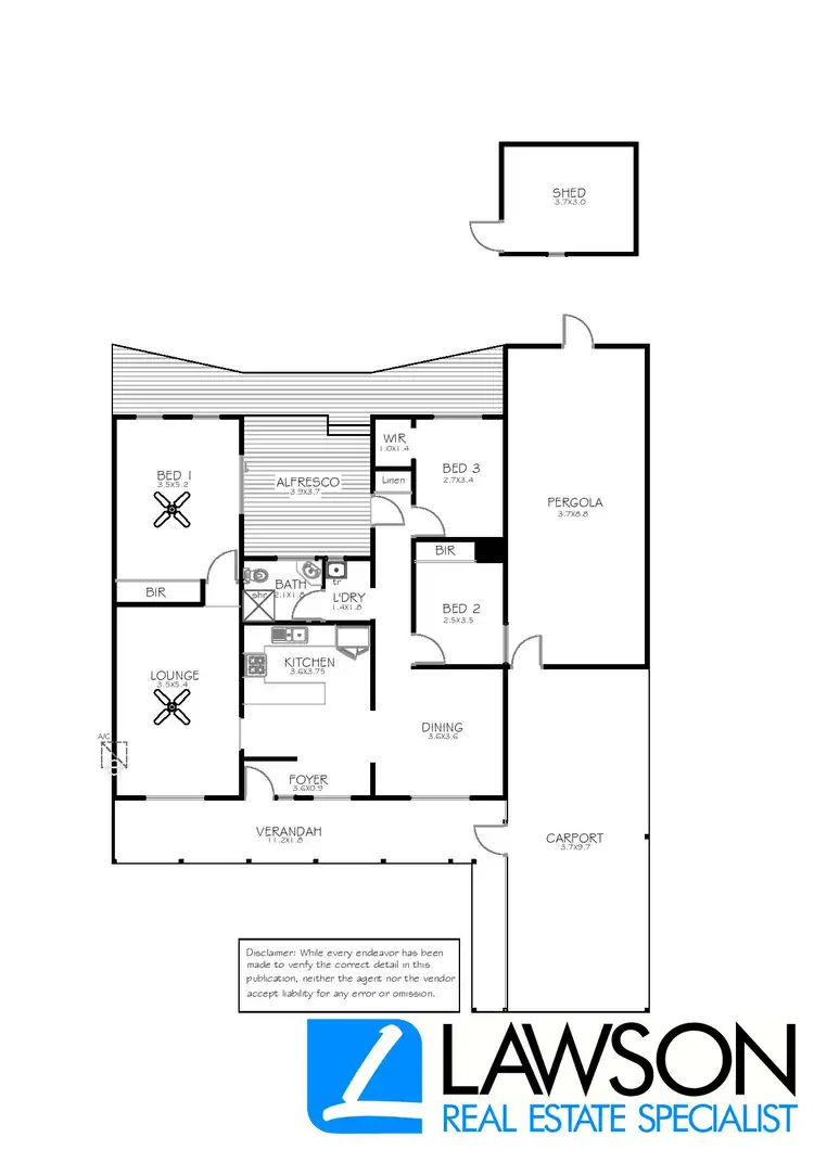 Floorplan of Homely house listing, 7A Ocean Avenue, Port Lincoln SA 5606