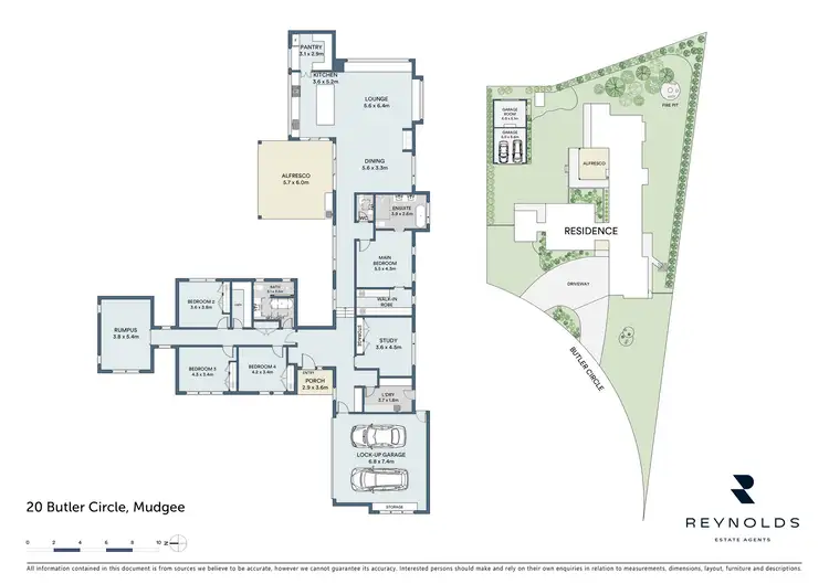 Floorplan of Homely house listing, 20 Butler Circle, Mudgee NSW 2850
