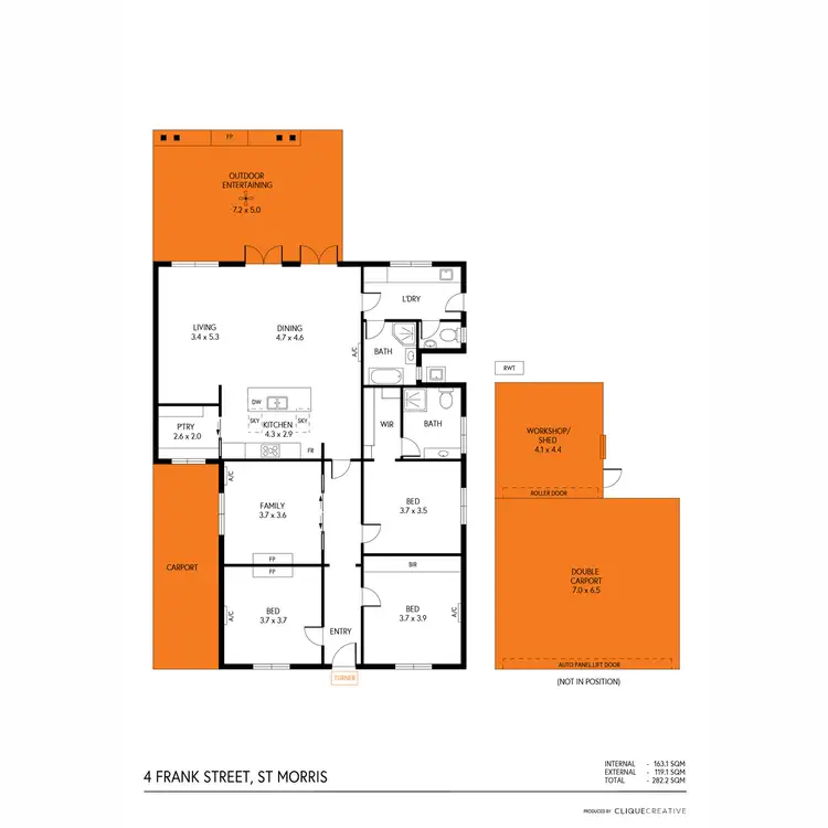 Floorplan of Homely house listing, 4 Frank Street, St Morris SA 5068